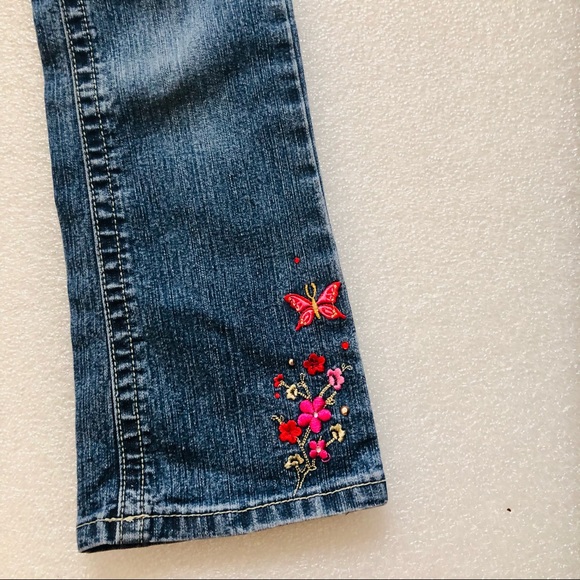 Bongo Girls Embroidered Jeans Size 5 - Picture 5 of 9
